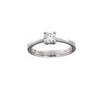 Ring Damiani Woman Scelgo Te in White Gold Diamante 0.35 Ct 20087514 - 20087514